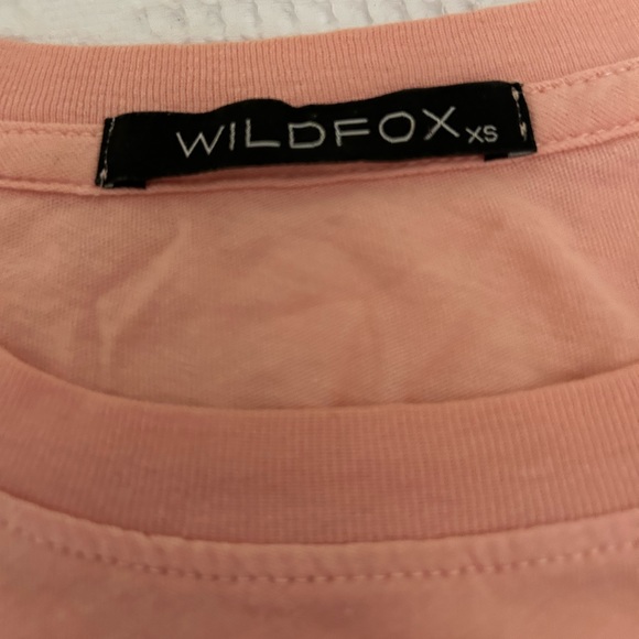 Wildfox Rosé All Day T-shirt - Picture 4 of 4